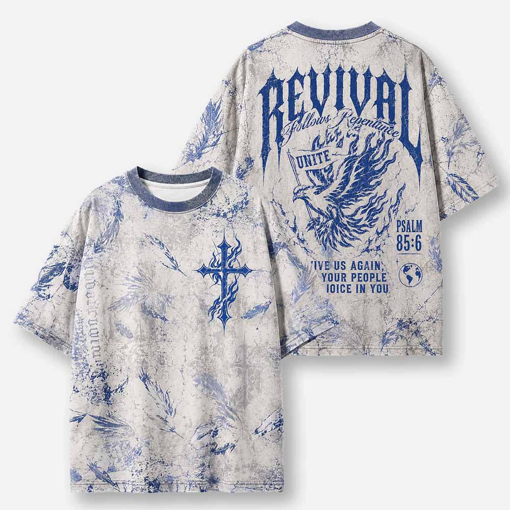 Rising Eagle Eco Oversized Graphic Tees · GRS Certified