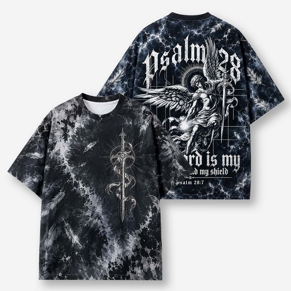 Winged Blade Eco Oversized Graphic Tees · GRS Certified