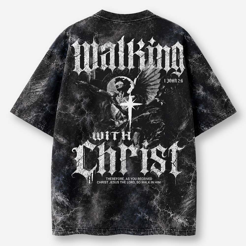 Winged Path Eco Oversized Graphic Tees · GRS Certified