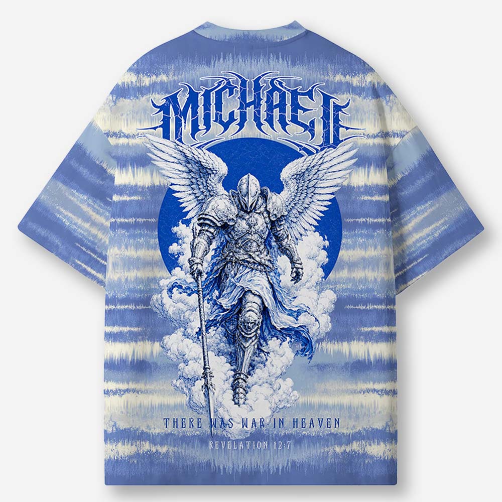Sky Sentinel Eco Oversized Graphic Tees · GRS Certified