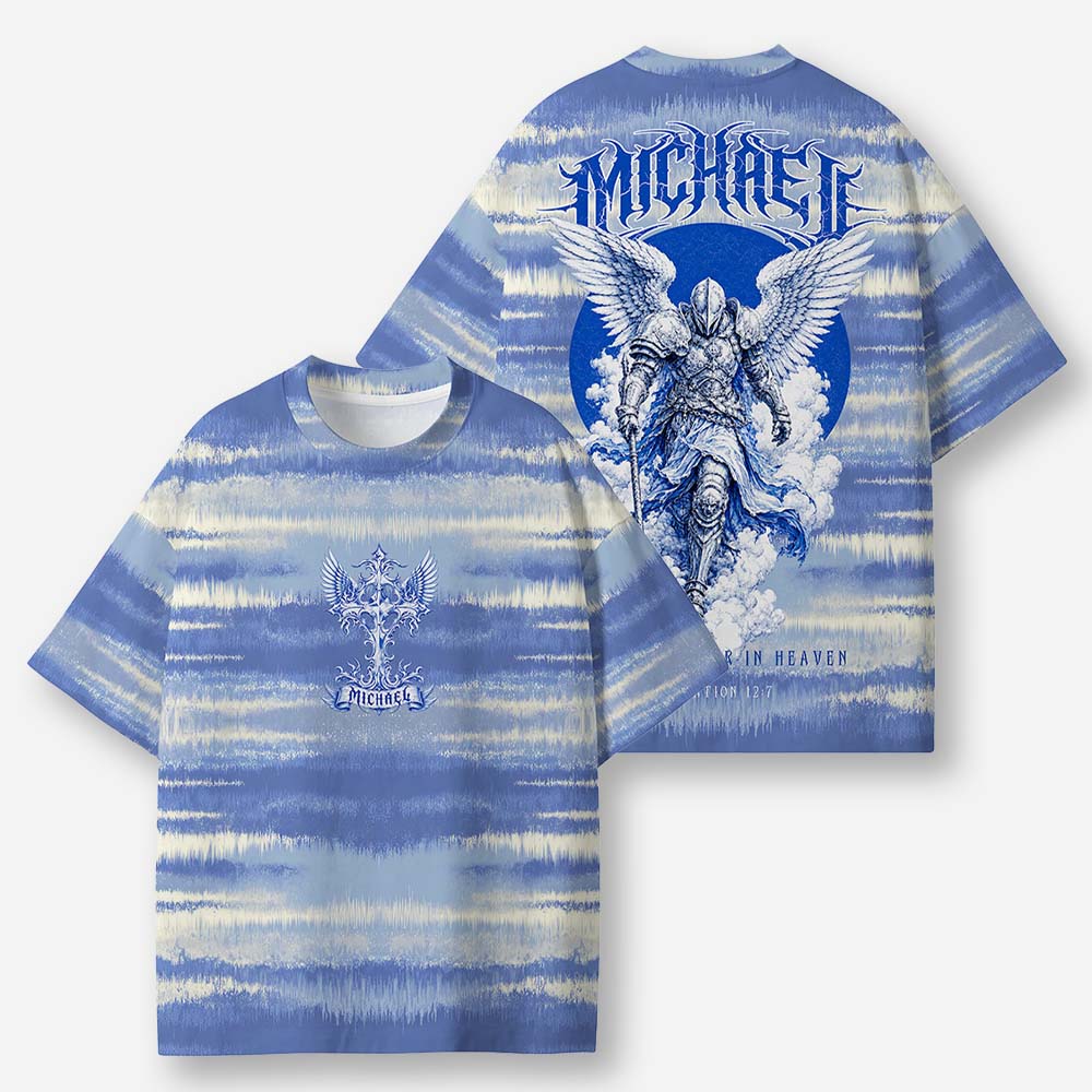 Sky Sentinel Eco Oversized Graphic Tees · GRS Certified