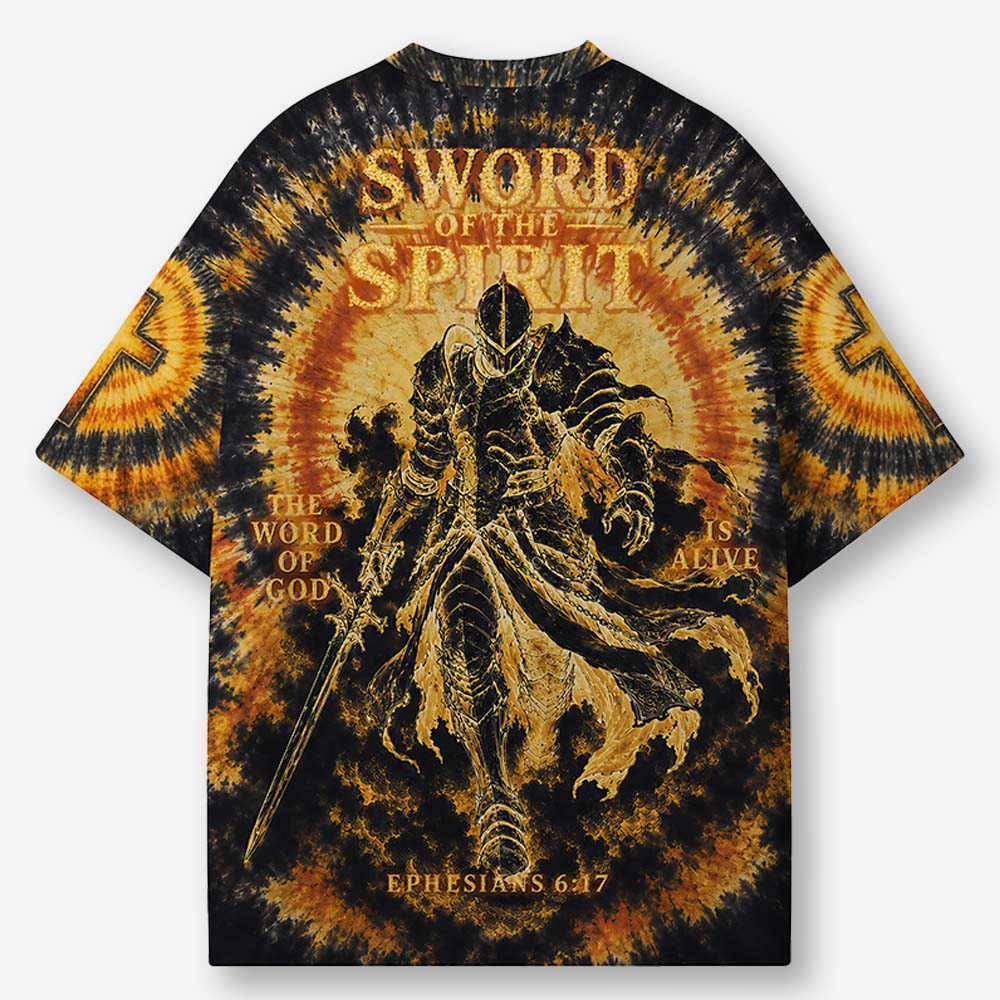Radiant Blade Eco Oversized Graphic Tees · GRS Certified