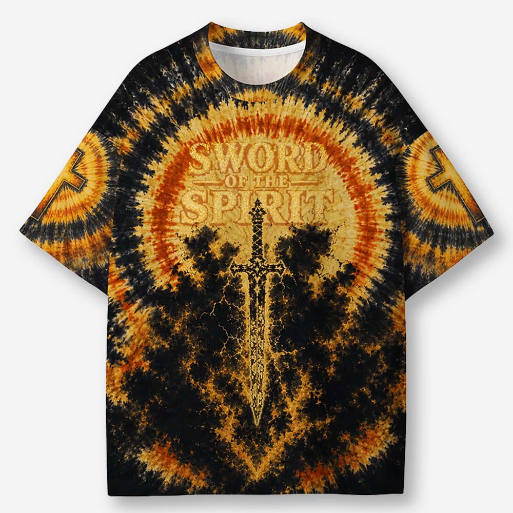 Radiant Blade Eco Oversized Graphic Tees · GRS Certified