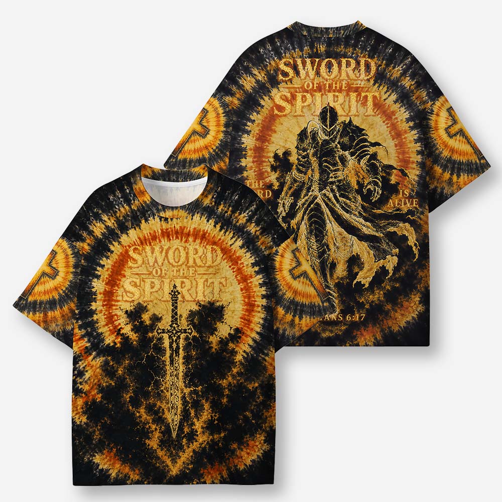 Radiant Blade Eco Oversized Graphic Tees · GRS Certified