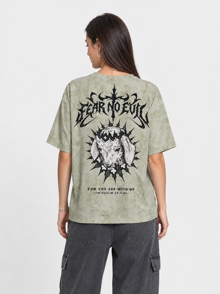 Thorned Ram Eco Oversized Graphic Tees · GRS Certified