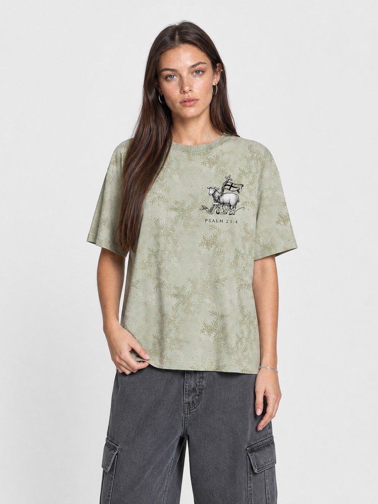 Thorned Ram Eco Oversized Graphic Tees · GRS Certified