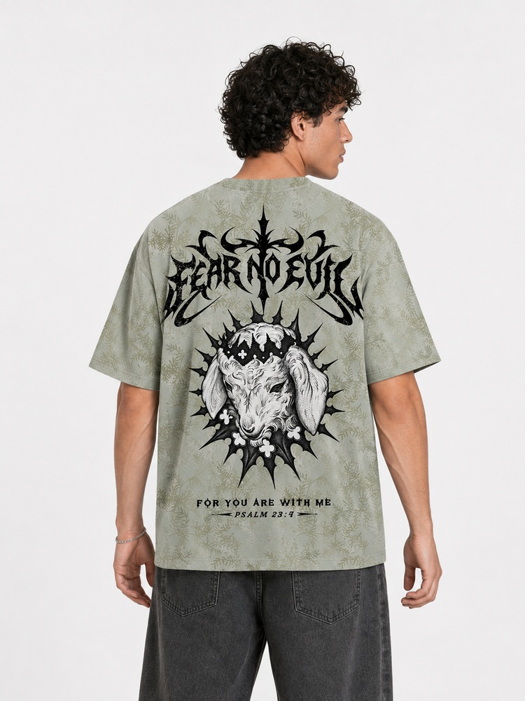 Thorned Ram Eco Oversized Graphic Tees · GRS Certified