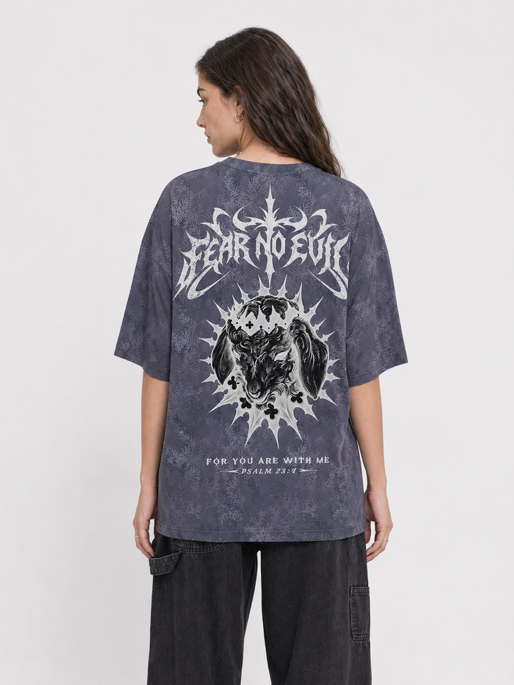 Thorned Ram Eco Oversized Graphic Tees · GRS Certified