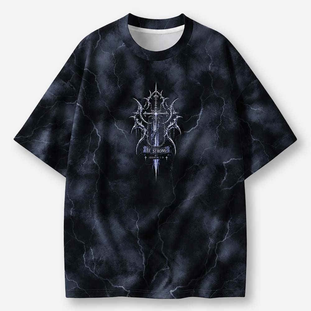 Storm Sentinel Eco Oversized Graphic Tees · GRS Certified