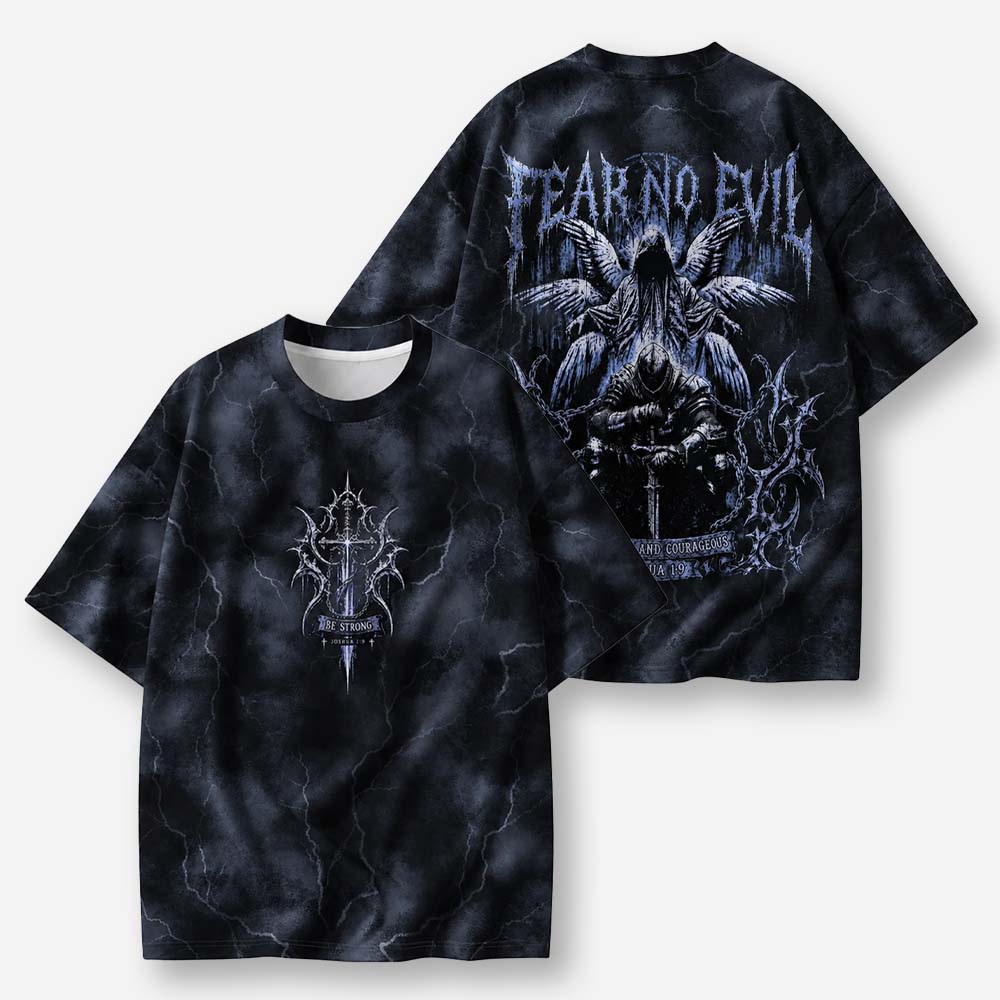 Storm Sentinel Eco Oversized Graphic Tees · GRS Certified