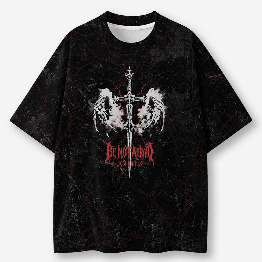 Crimson Rider Eco Oversized Graphic Tees · GRS Certified