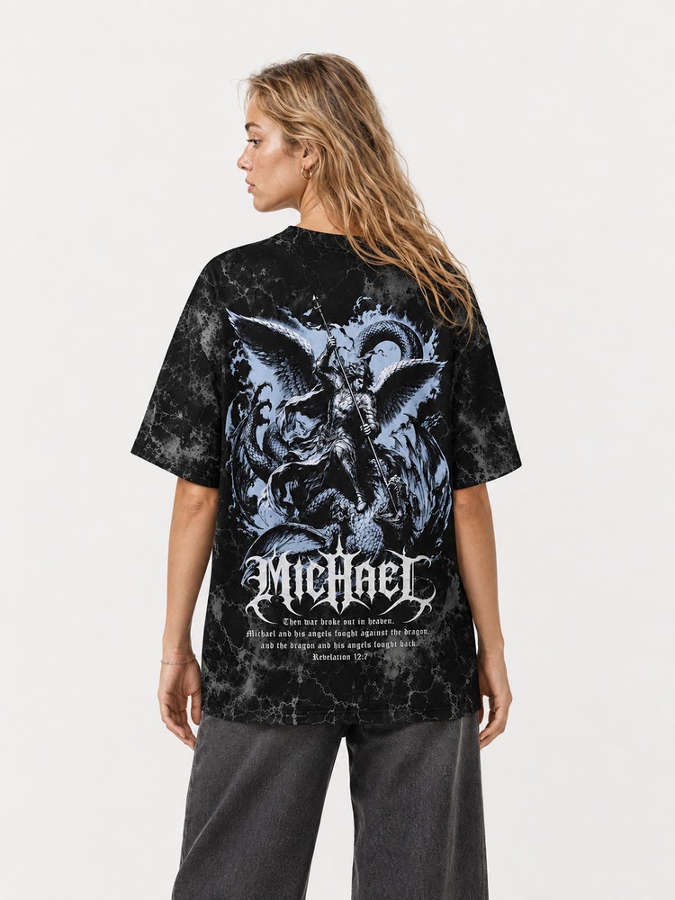Storm Rider Eco Oversized Graphic Tees · GRS Certified