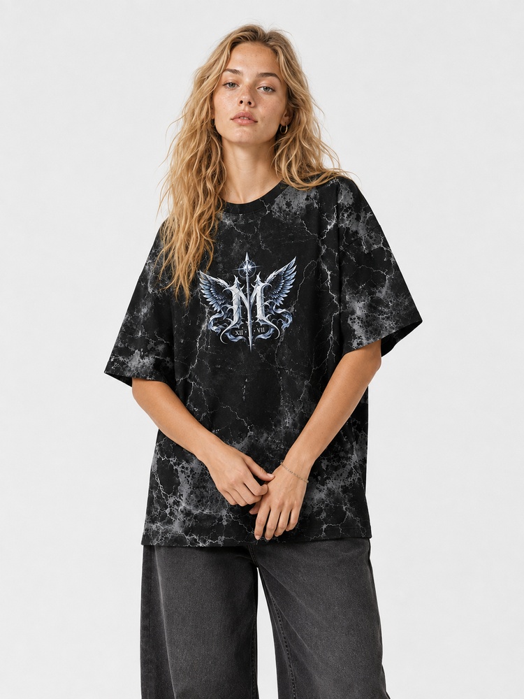 Storm Rider Eco Oversized Graphic Tees · GRS Certified