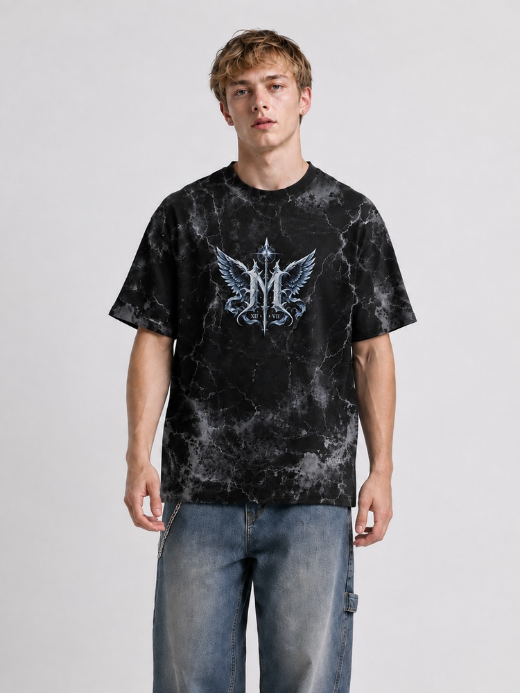 Storm Rider Eco Oversized Graphic Tees · GRS Certified