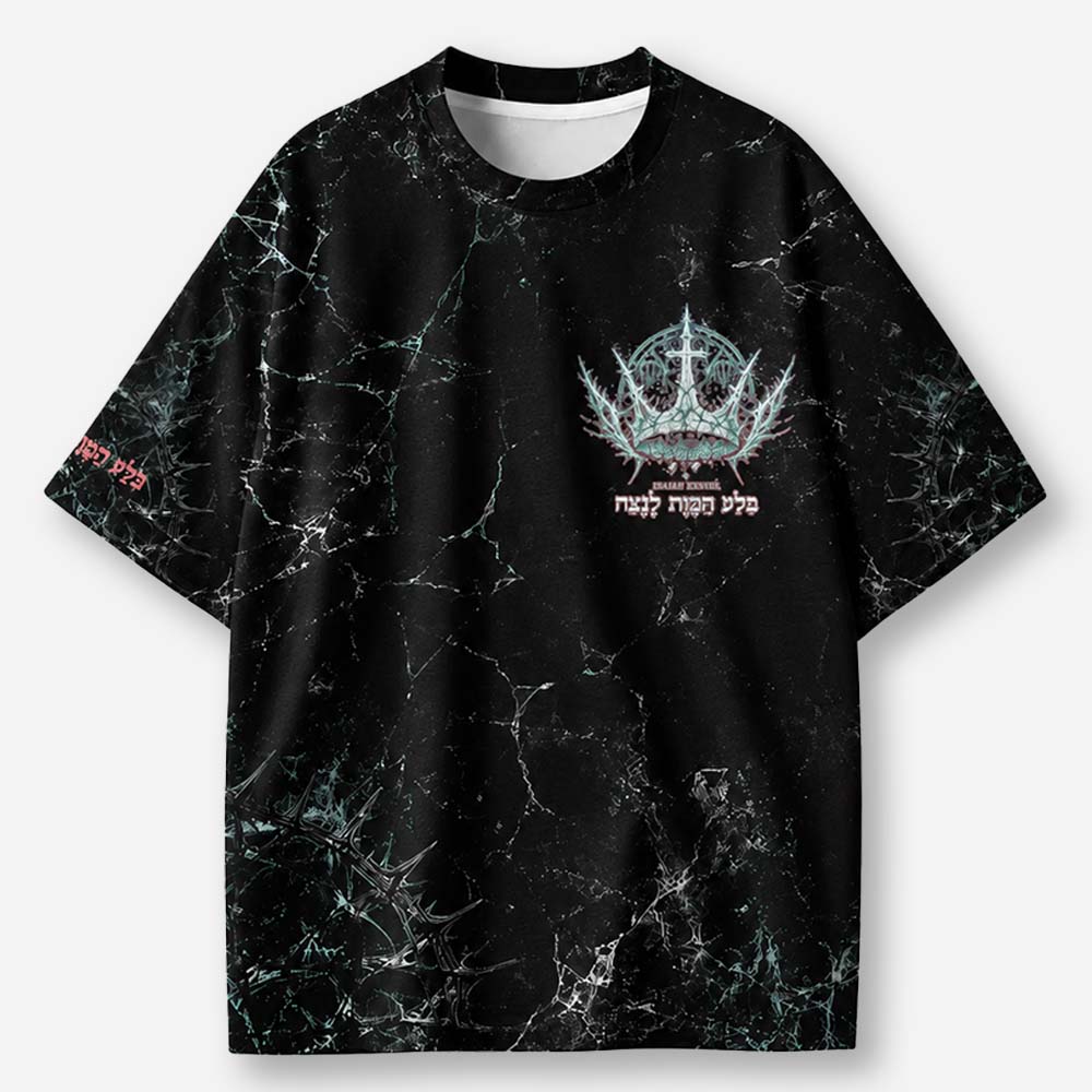 Winged Omen Eco Oversized Graphic Tees · GRS Certified