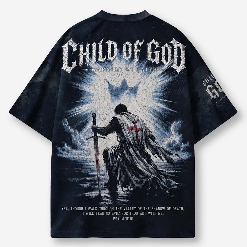 Midnight Blade Eco Oversized Graphic Tees · GRS Certified
