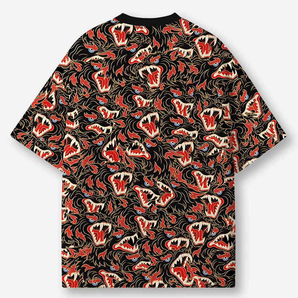 Feral Pack Eco Oversized Graphic Tees · GRS Certified