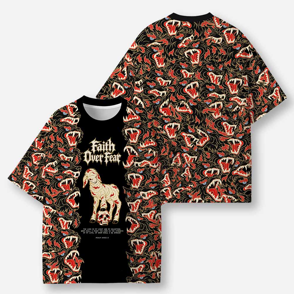 Feral Pack Eco Oversized Graphic Tees · GRS Certified