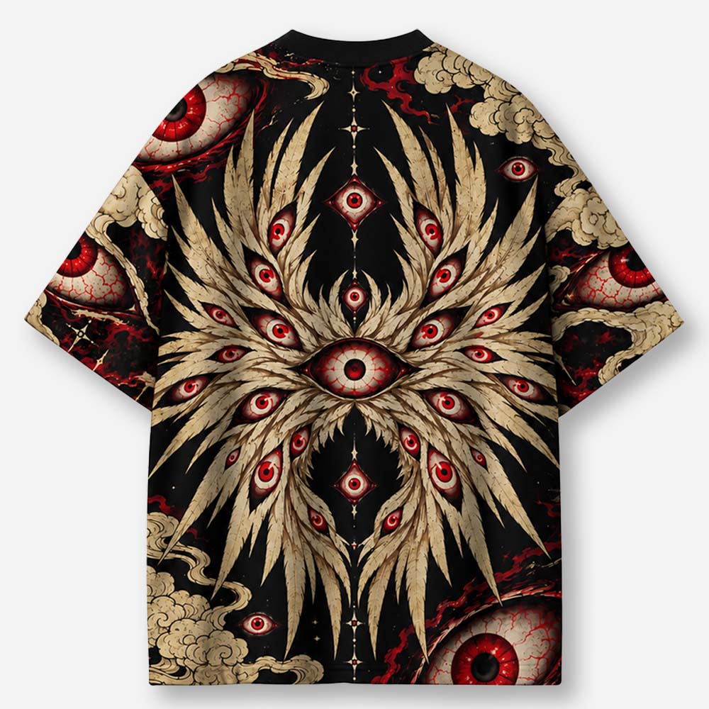 Watcher Wings Eco Oversized Graphic Tees · GRS Certified