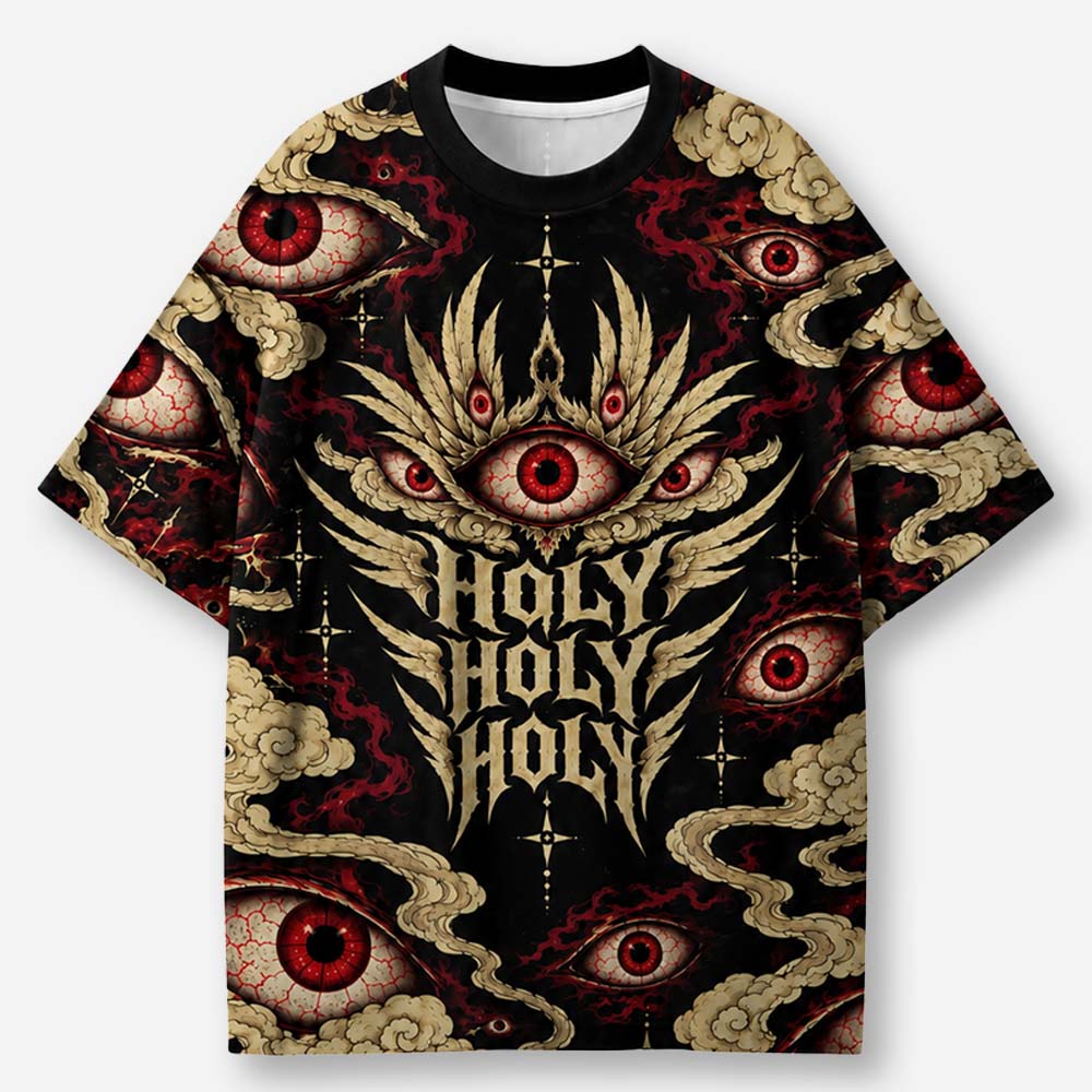 Watcher Wings Eco Oversized Graphic Tees · GRS Certified