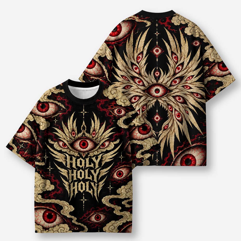 Watcher Wings Eco Oversized Graphic Tees · GRS Certified