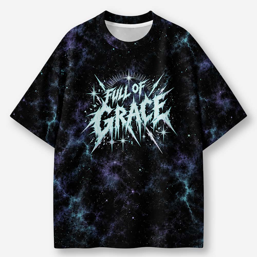 Aqua Duel Eco Oversized Graphic Tees · GRS Certified