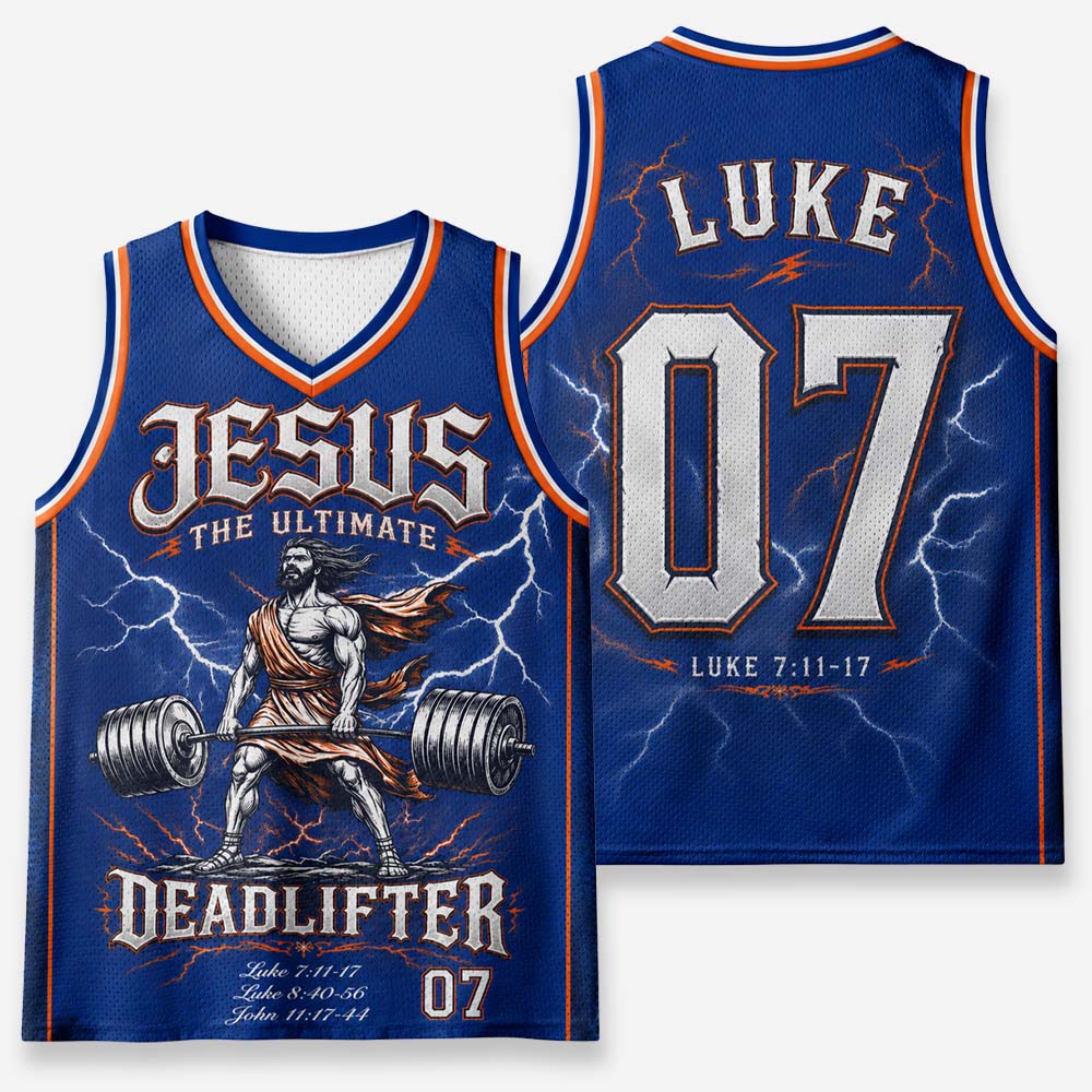 The Ultimate Deadlifter Graphic Mesh Jersey Tank Top