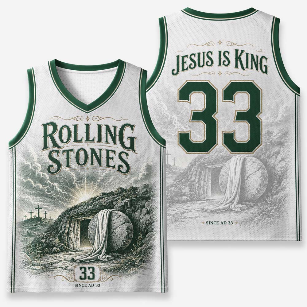 Storm Stone Graphic Mesh Jersey Tank Top
