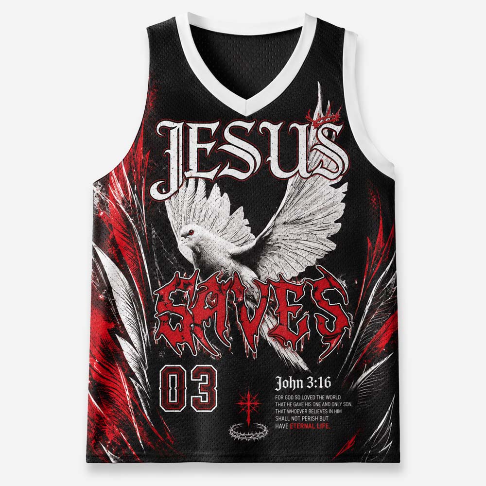 Dove Graphic Graphic Mesh Jersey Tank Top