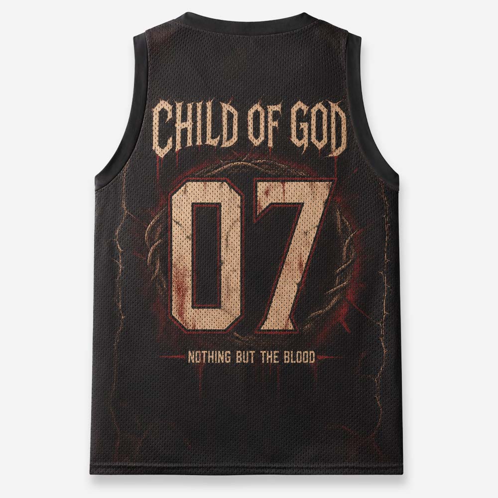 Thorn Blood Graphic Mesh Jersey Tank Top