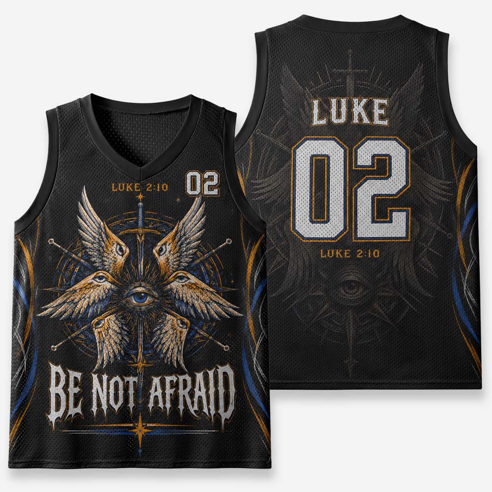 Fearless Wing Graphic Mesh Jersey Tank Top