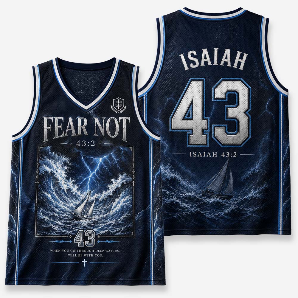 Fearless Storm Graphic Mesh Jersey Tank Top