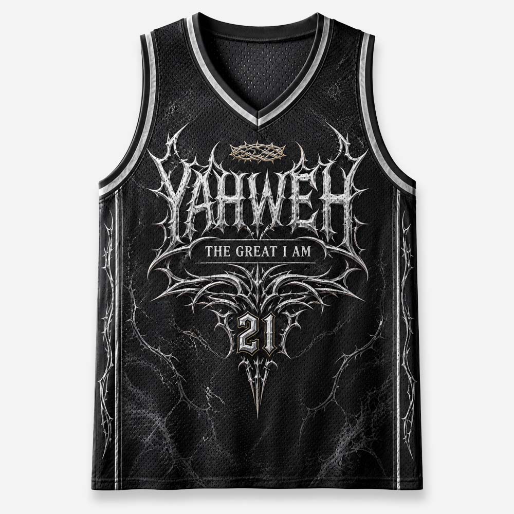 Thorn Emblem Graphic Mesh Jersey Tank Top