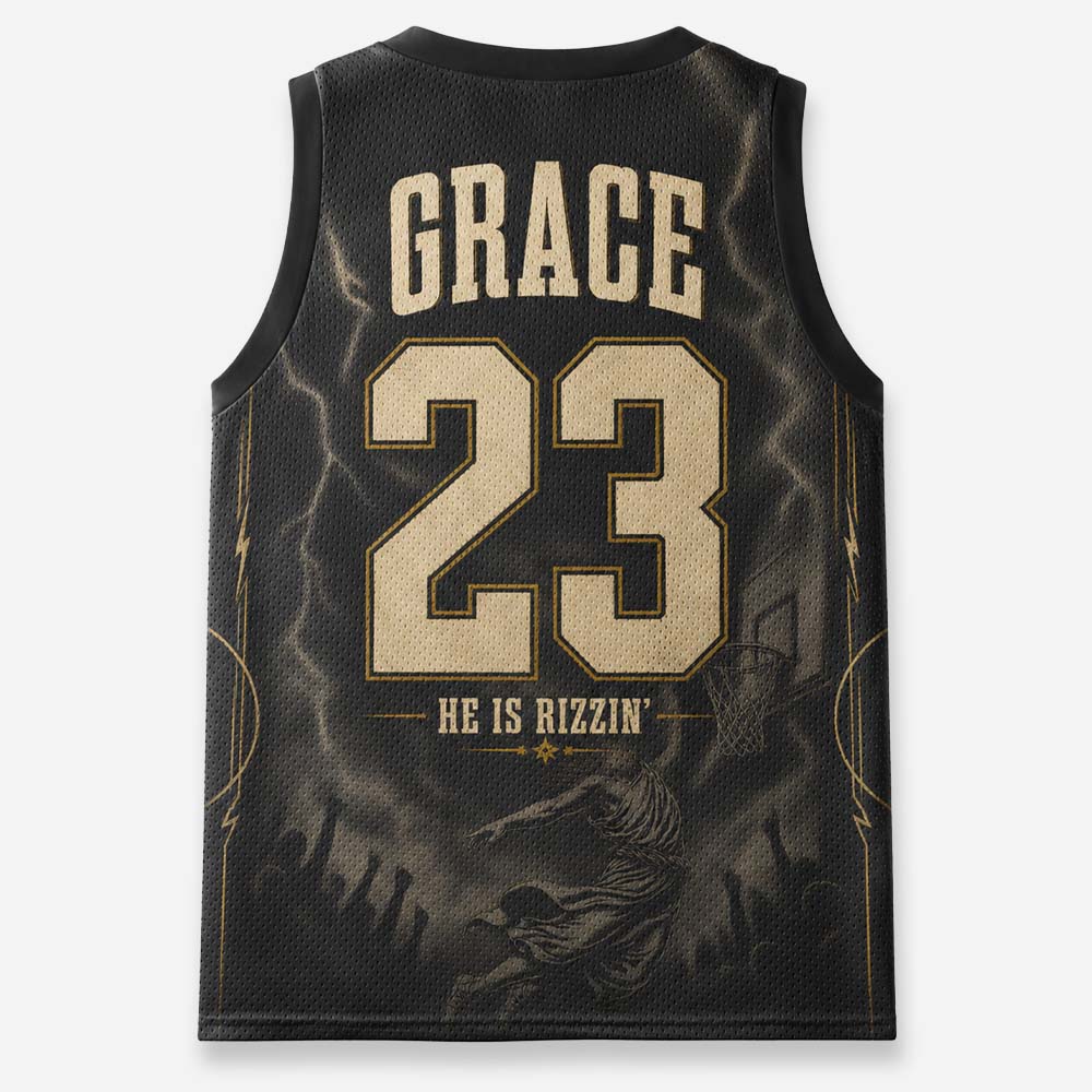 Rizzin Dunk Graphic Mesh Jersey Tank Top
