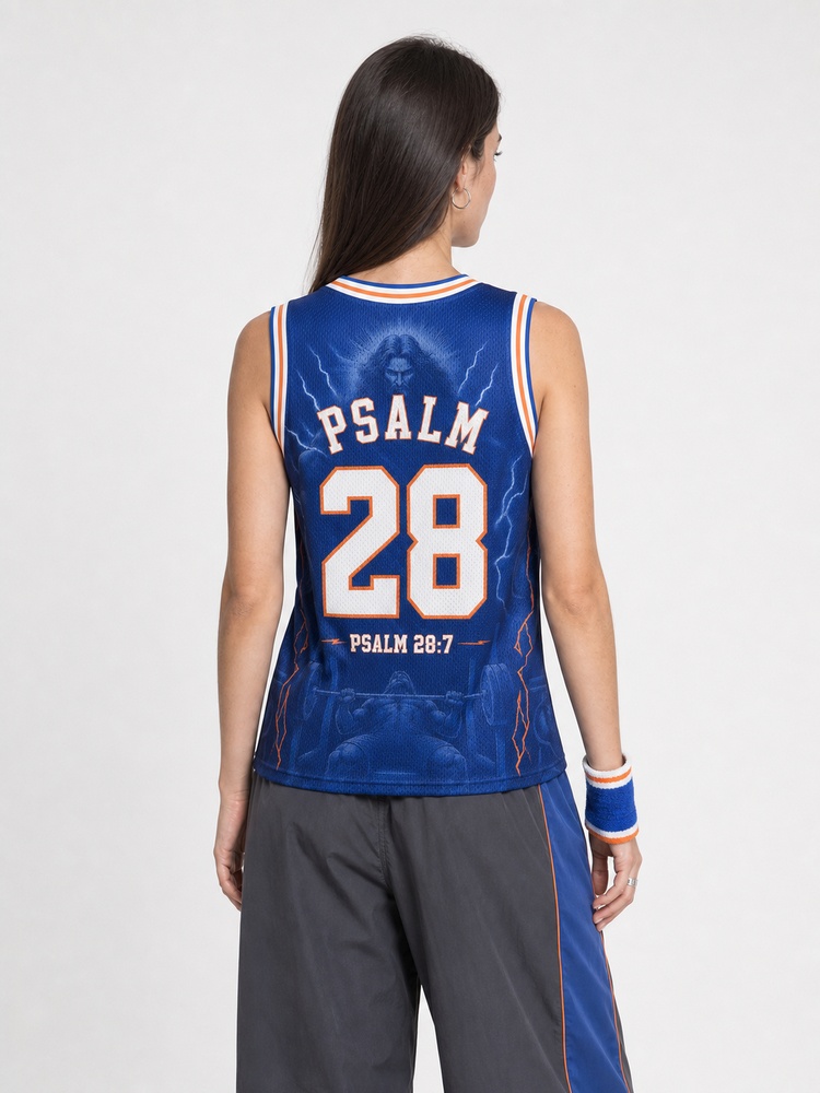 Ultimate Spotter Graphic Mesh Jersey Tank Top