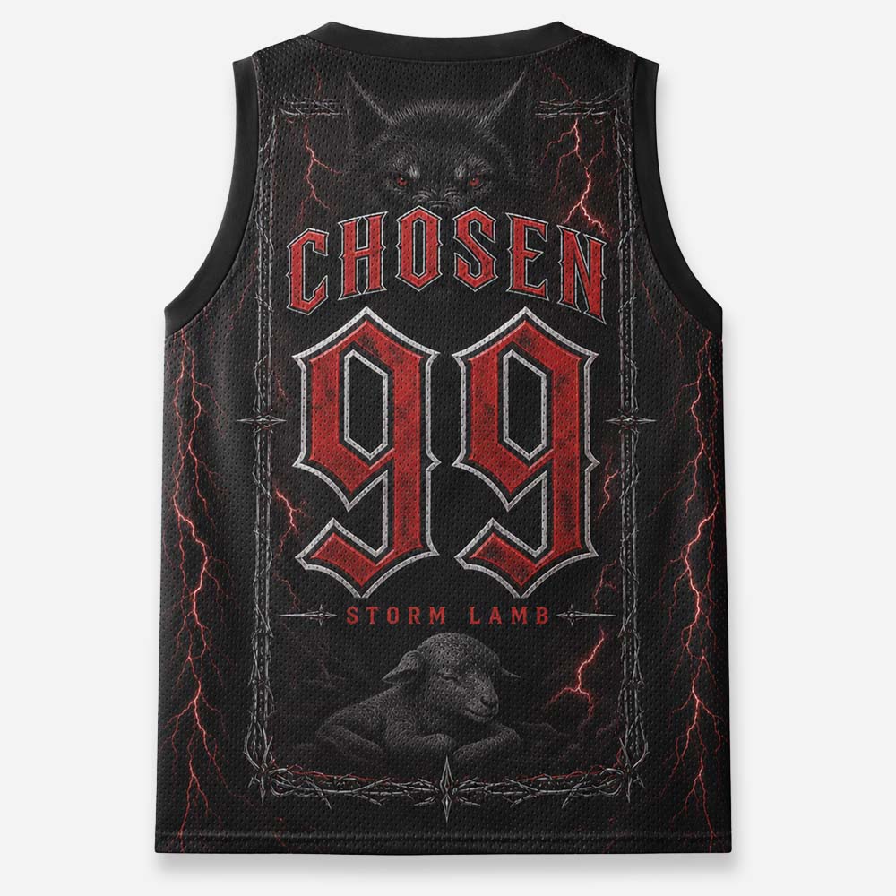 Storm Lamb Graphic Mesh Jersey Tank Top