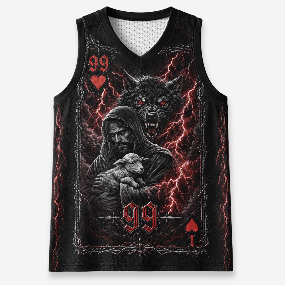 Storm Lamb Graphic Mesh Jersey Tank Top