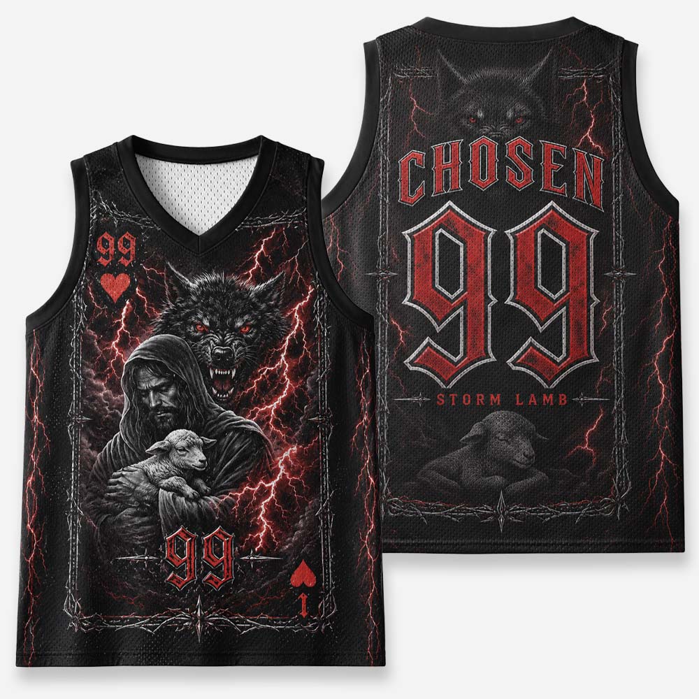 Storm Lamb Graphic Mesh Jersey Tank Top
