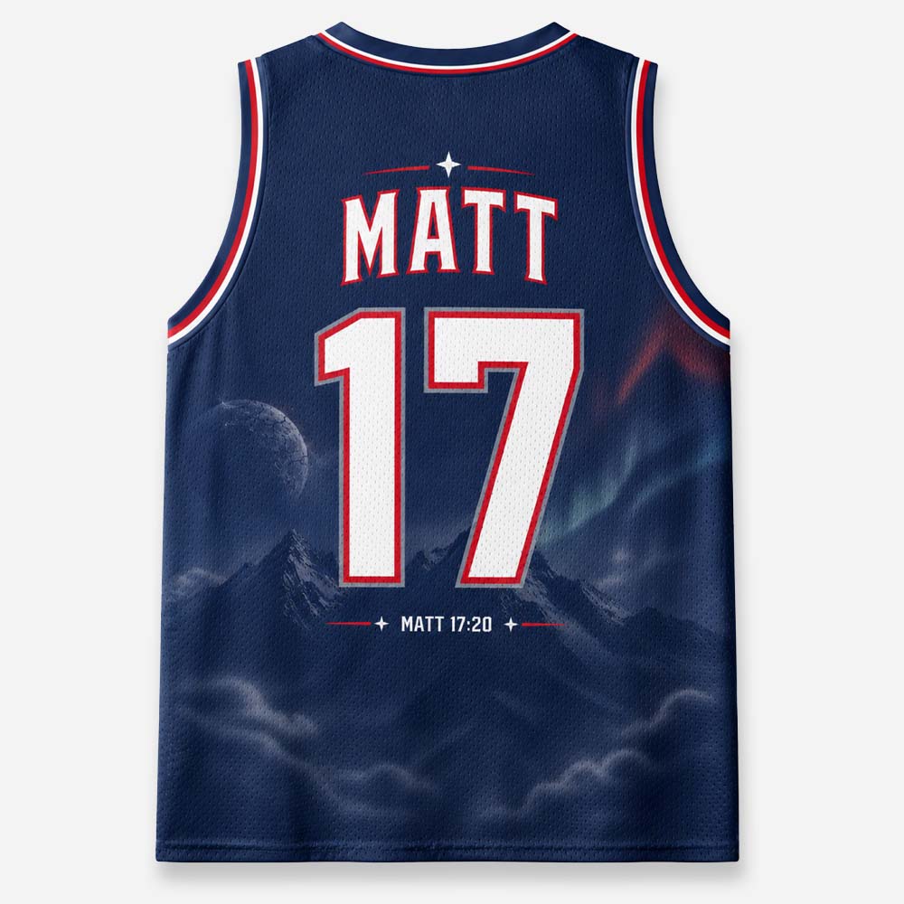 Move Mountains Graphic Mesh Jersey Tank Top