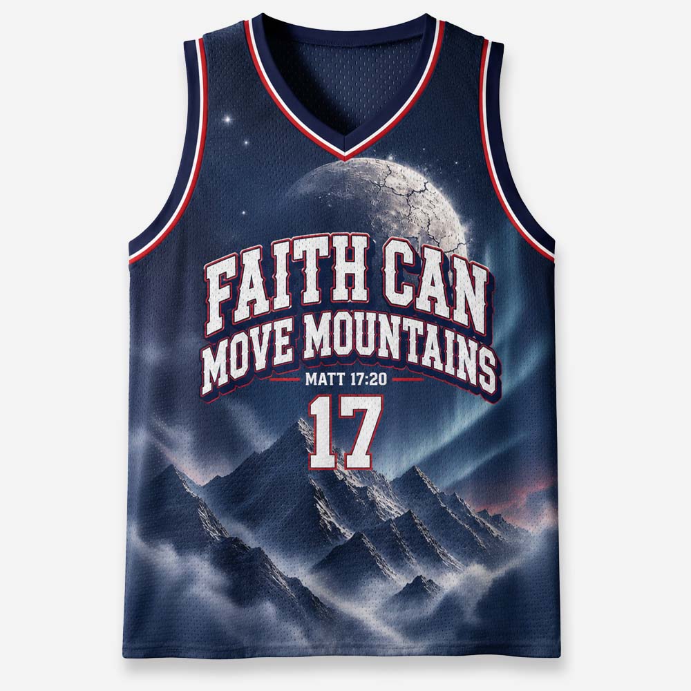 Move Mountains Graphic Mesh Jersey Tank Top