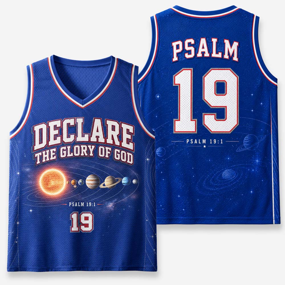 Celestial Wonder Graphic Mesh Jersey Tank Top