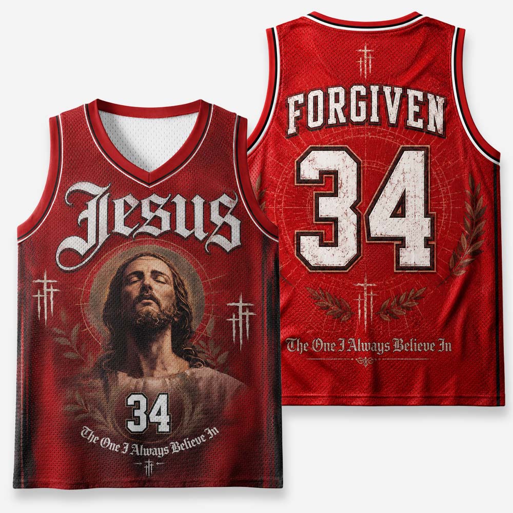 Always Believe Graphic Mesh Jersey Tank Top