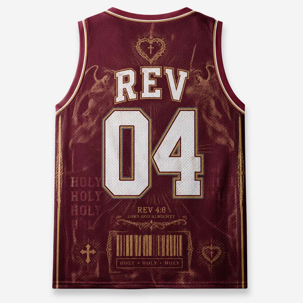 Threefold Praise Graphic Mesh Jersey Tank Top