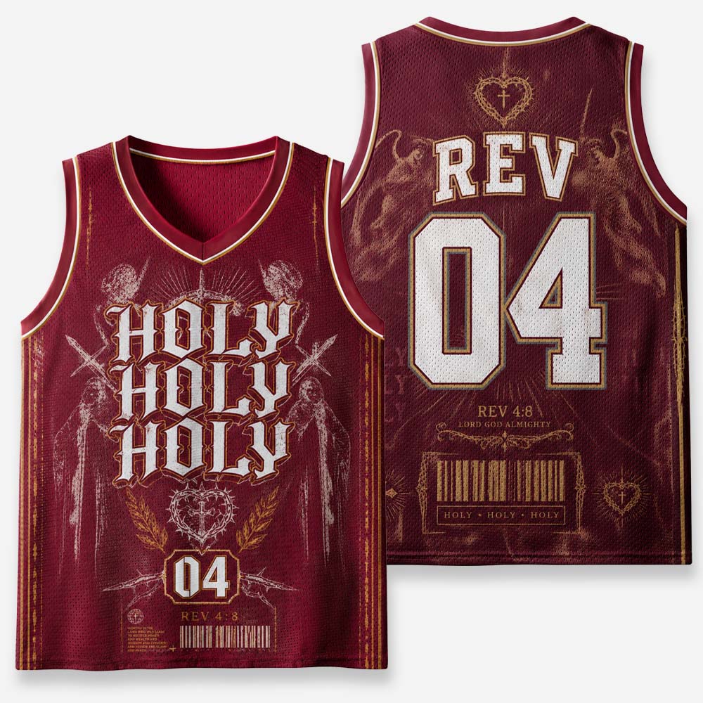 Threefold Praise Graphic Mesh Jersey Tank Top