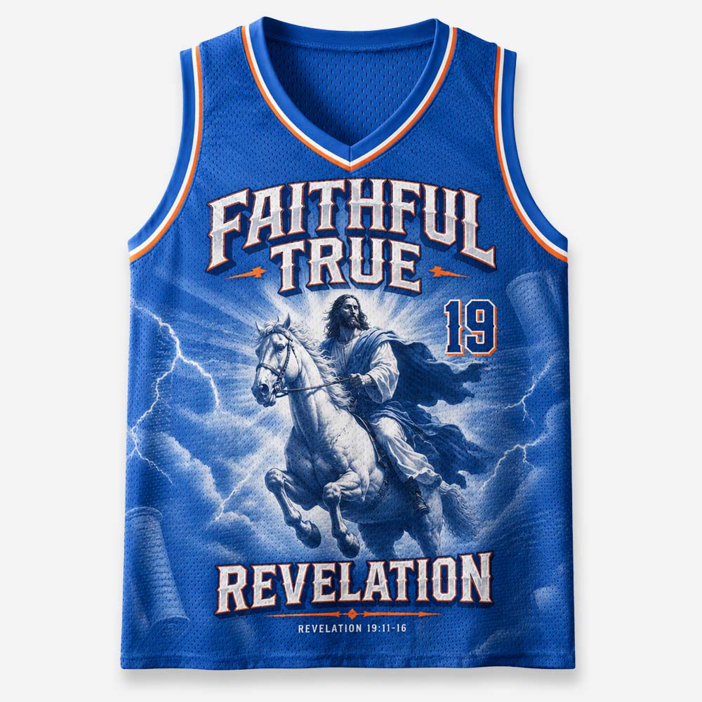 White Horse Rider Graphic Mesh Jersey Tank Top