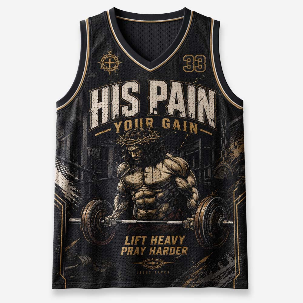 Heavy Gain Graphic Mesh Jersey Tank Top