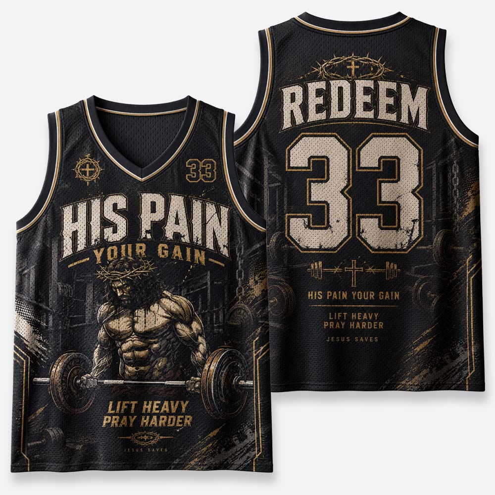 Heavy Gain Graphic Mesh Jersey Tank Top