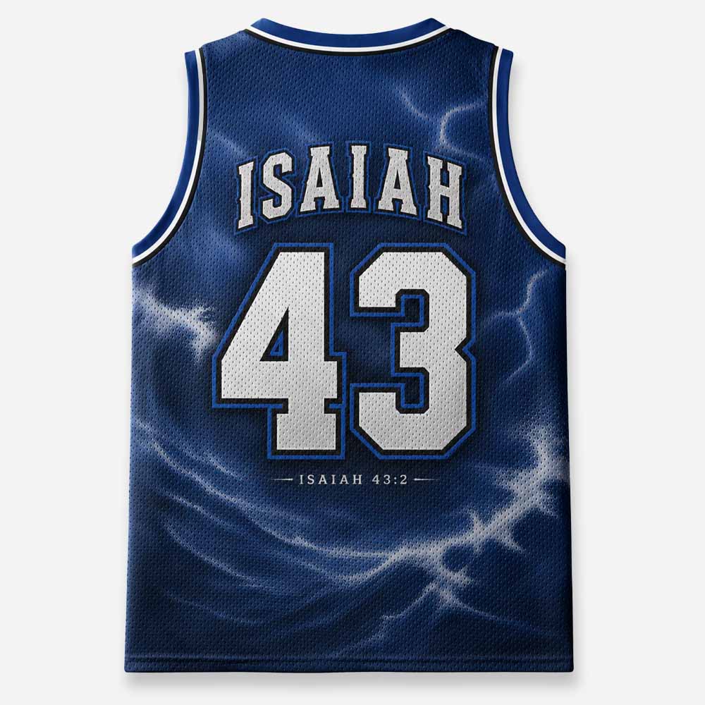 Deep Waters Graphic Mesh Jersey Tank Top