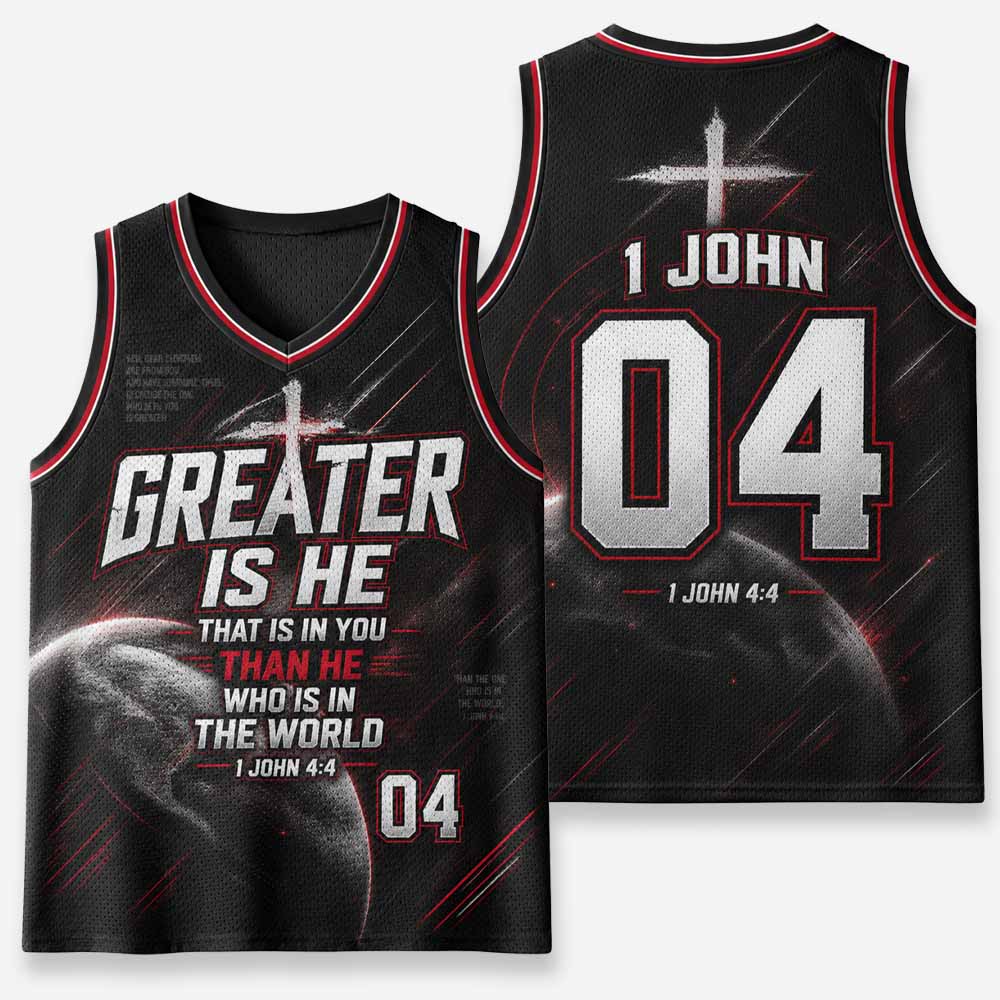 Greater Within Graphic Mesh Jersey Tank Top