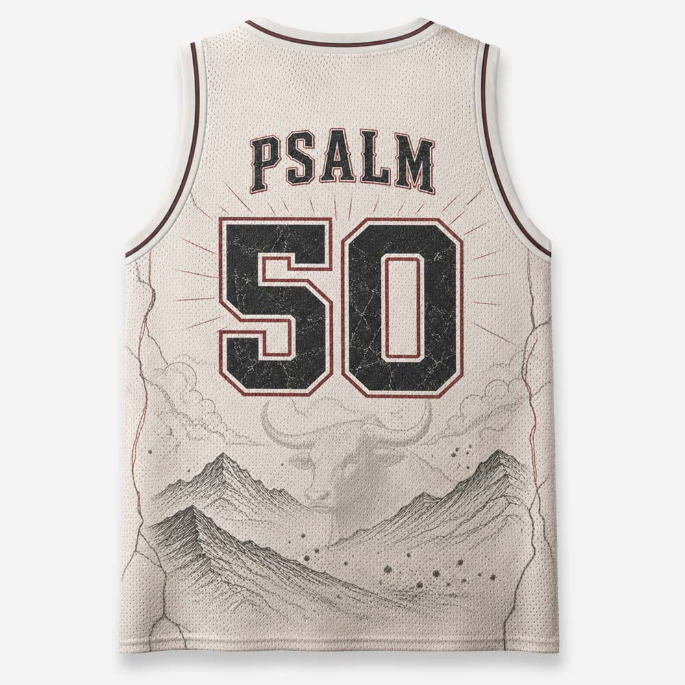 The Cattle Graphic Mesh Jersey Tank Top